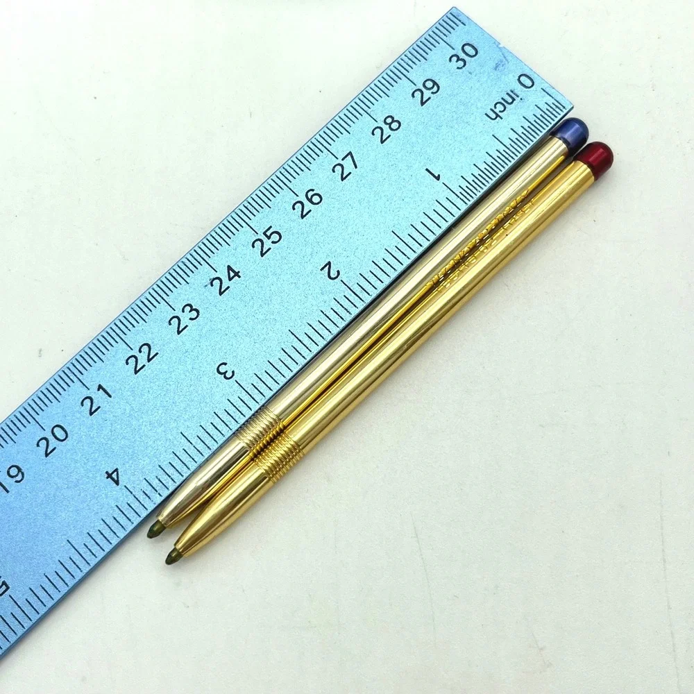 Tecno 62‎ Italy Gold Fitzpatrick's Supermarket Pen Set in Leather Case